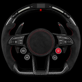 Volante AUDI FIBRA CARBONO LED