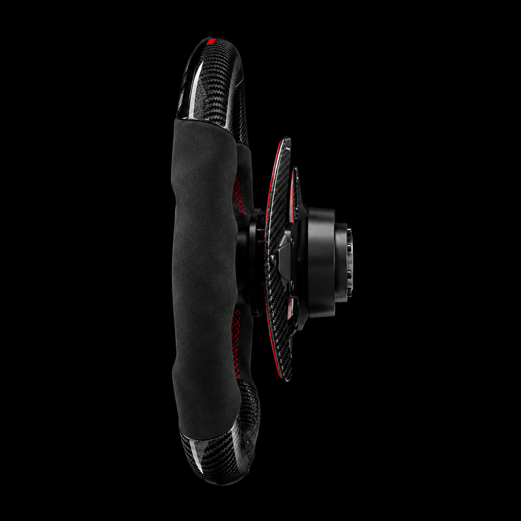 Volante AUDI FIBRA CARBONO LED