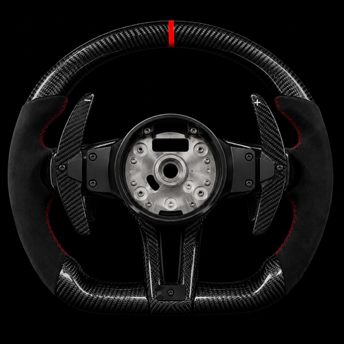 Volante AUDI FIBRA CARBONO LED