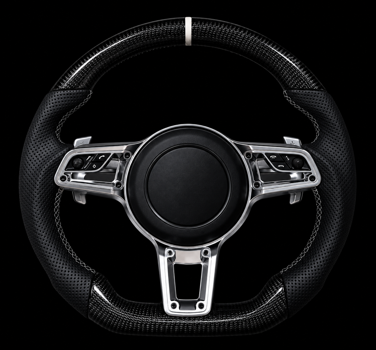 VOLANTE PORSCHE FIBRA CARBONO