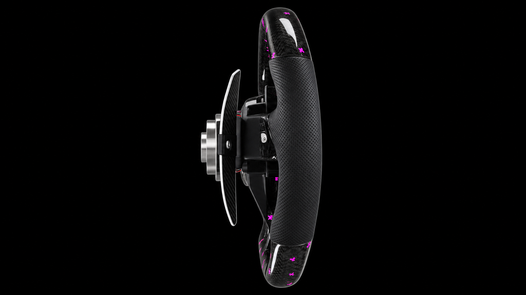 VOLANTE VOLKSWAGEN FIBRA CARBONO LED