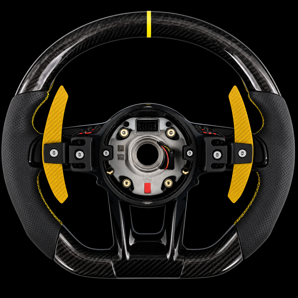 VOLANTE MERCEDES FIBRA CARBONO